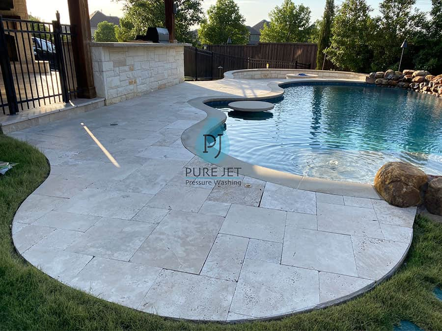 Concrete sealing Seal Pool Area