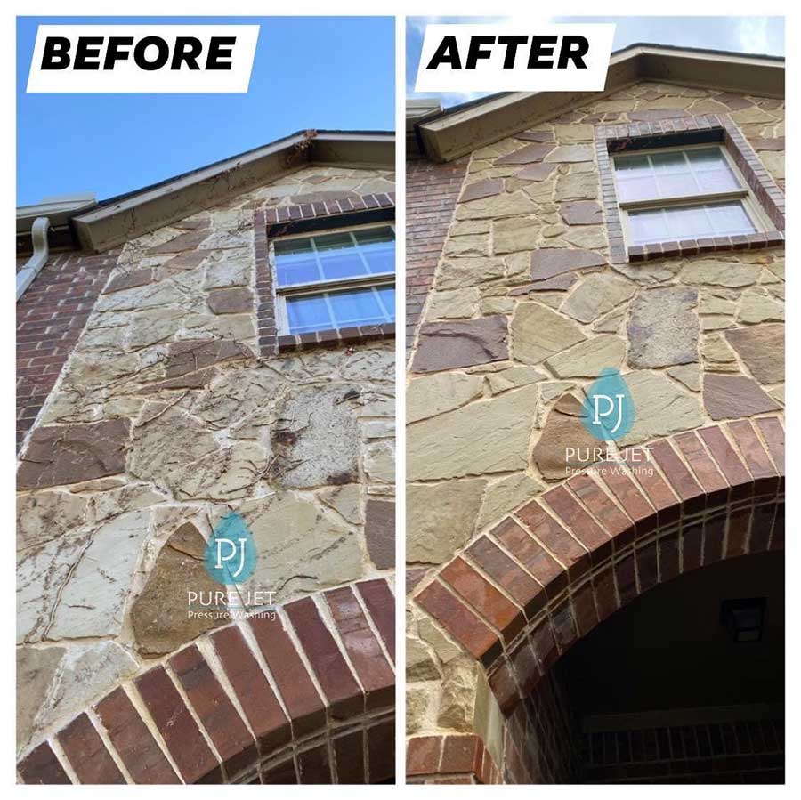 House wash on flat creek trail mckinney tx